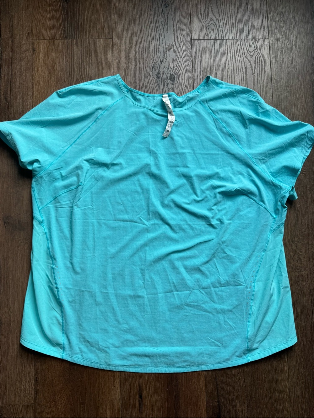 Lululemon Women’s Short Sleeve Athletic Tee Turquoise Blue